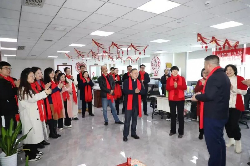 新春鼓干劲 同心再出发——集团领导莅临文演教育公司